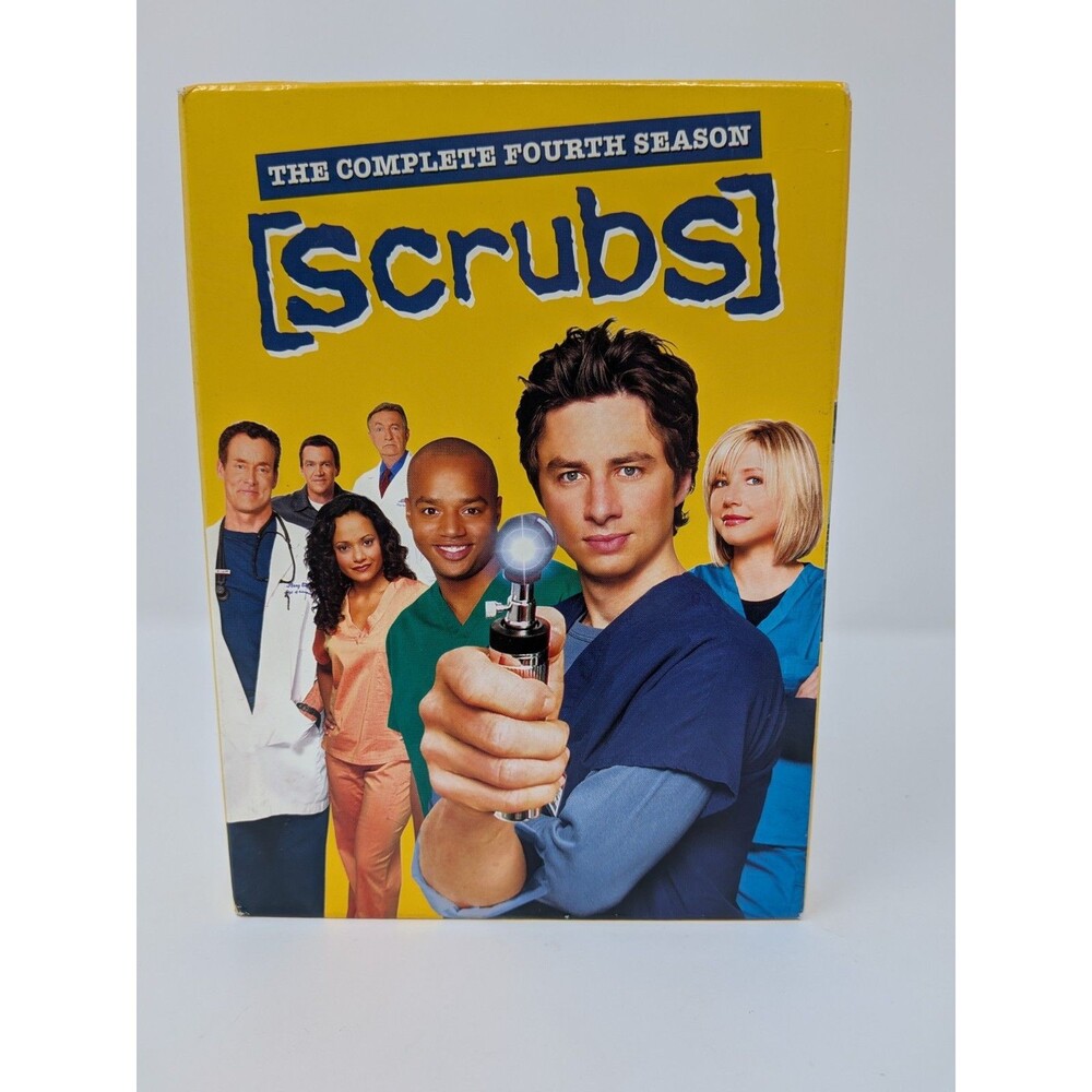 Scrubs - The Complete Fourth Season (DVD, 2006, 3-Disc Set)